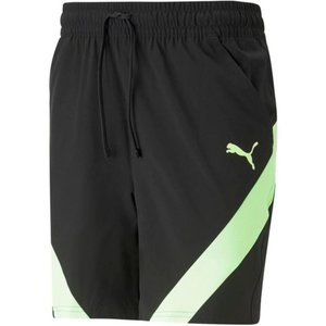 Puma Stretch Woven 7" Training Shorts Black / Neon Green ( XXL )